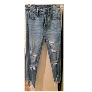 American eagle High waisted skinny jeans
